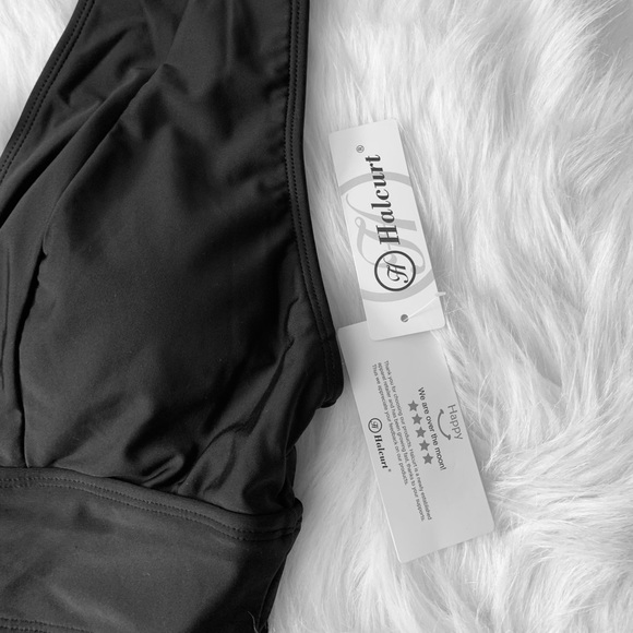 New Halcurt Deep Plunge Swimsuit Size Large - Picture 5 of 5